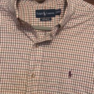 Polo dress shirt xxl no smoke checkered